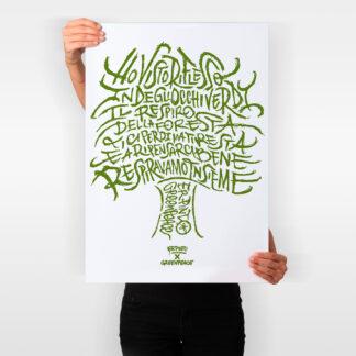 Stampa Foresta by Er Pinto X Greenpeace