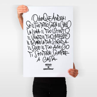 Stampa Ovunque by Er Pinto X Greenpeace