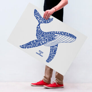 Stampa Balena by Er Pinto X Greenpeace