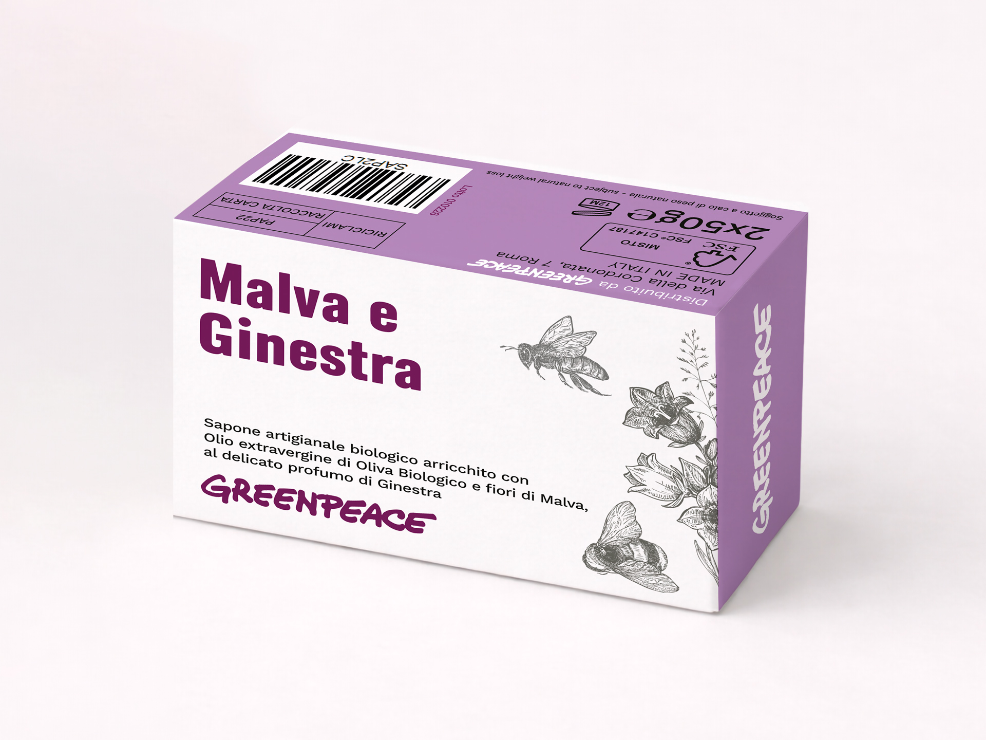 Saponette bio Malva e Ginestra - immagine 4