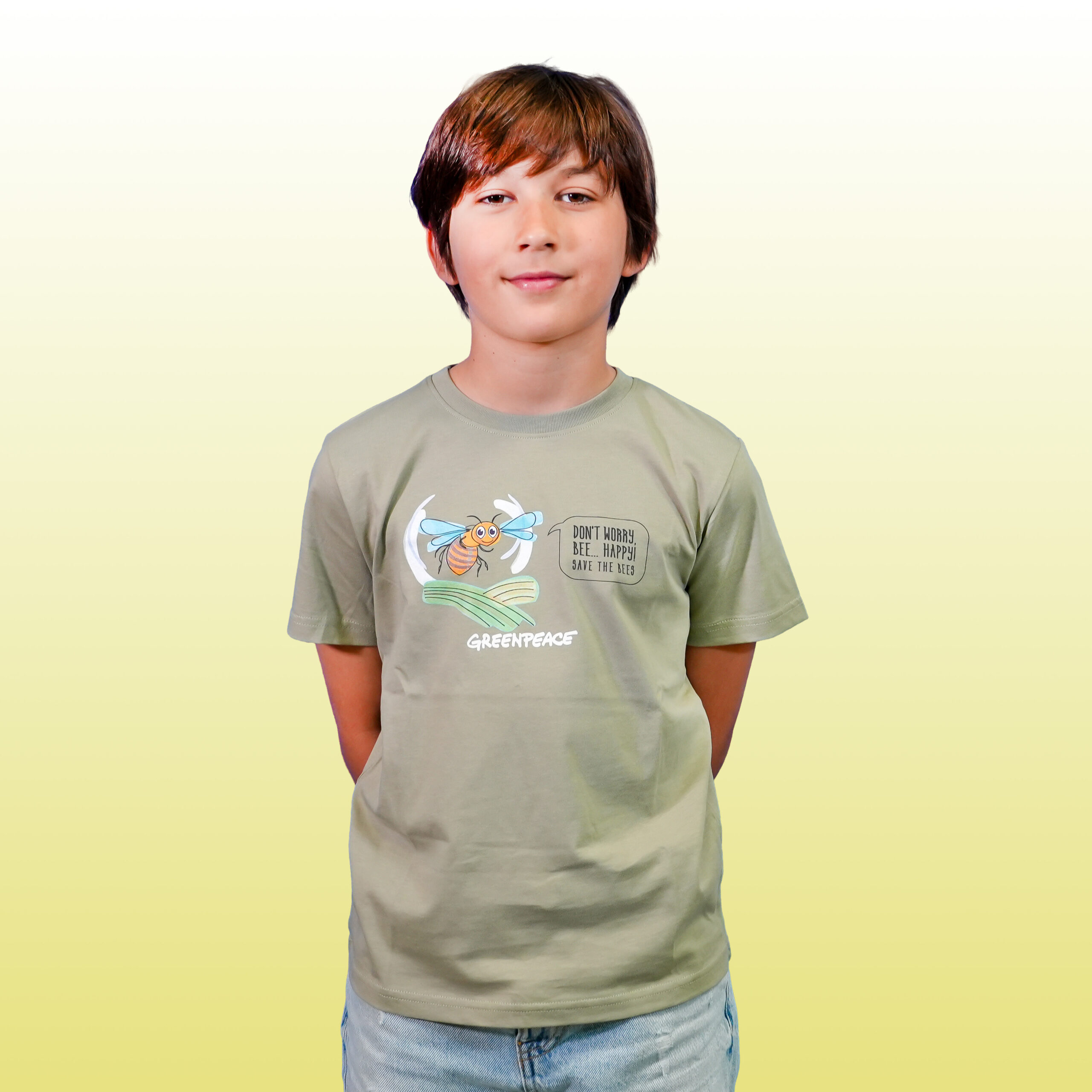 T-shirt per Bambini "Bee Happy" - immagine 3