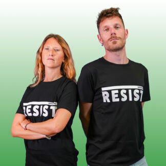 T-shirt Time To Resist - nero